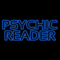 Red Double Stroke Psychic Reader Neonreclame