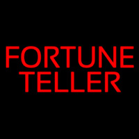 Red Fortune Teller Neonreclame