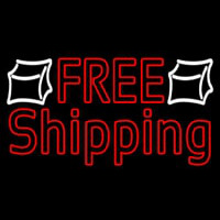Red Free Shipping Neonreclame