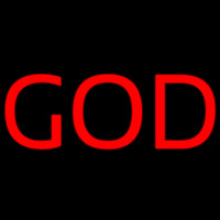 Red God Neonreclame