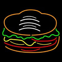 Red Green Burger Logo Neonreclame