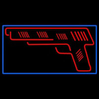 Red Gun Logo Neonreclame