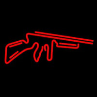 Red Gun Logo Neonreclame