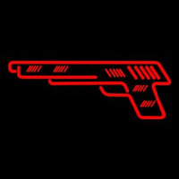 Red Gun Logo Neonreclame