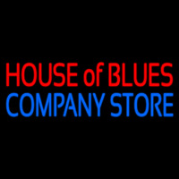 Red House Of Blues Blue Company Store Neonreclame