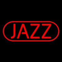 Red Jazz Block Neonreclame