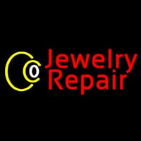 Red Jewelry Repair Neonreclame