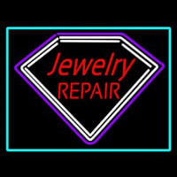 Red Jewelry Repair Turquoise Border Neonreclame