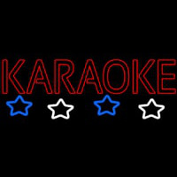 Red Karaoke Block Neonreclame