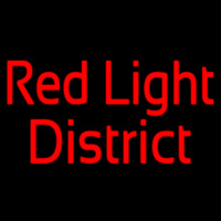 Red Light District Neonreclame
