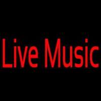 Red Live Music 2 Neonreclame
