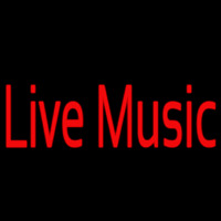 Red Live Music 2 Neonreclame
