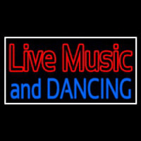 Red Live Music Blue And Dancing 1 Neonreclame