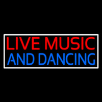 Red Live Music Blue And Dancing 2 Neonreclame