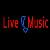 Red Live Music Neonreclame