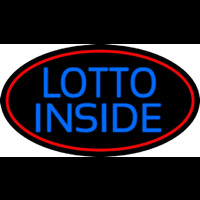 Red Lotto Inside Neonreclame
