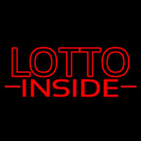 Red Lotto Inside Neonreclame