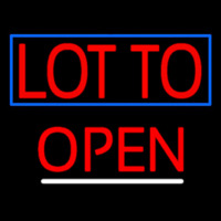 Red Lotto Open Neonreclame