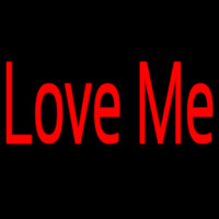 Red Love Me Neonreclame