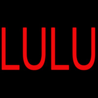 Red Lu Lu Neonreclame