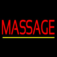 Red Massage Neonreclame