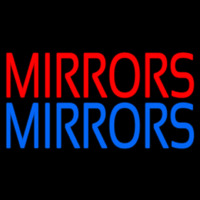 Red Mirrors Blue Mirrors Neonreclame