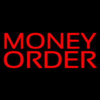 Red Money Order Neonreclame