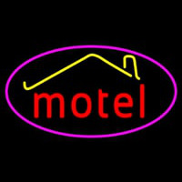 Red Motel With Symbol Neonreclame