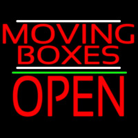 Red Moving Bo es Open 1 Neonreclame