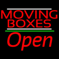 Red Moving Bo es Open 2 Neonreclame
