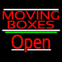 Red Moving Bo es Open 3 Neonreclame