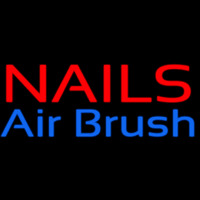 Red Nails Airbrush Neonreclame