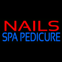 Red Nails Spa Pedicure Neonreclame
