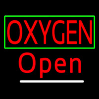 Red O ygen Open Neonreclame