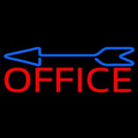 Red Office With Arrow 1 Neonreclame