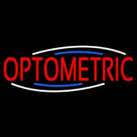 Red Optometric Neonreclame