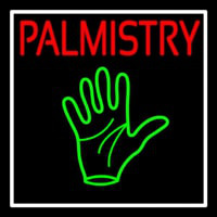 Red Palmistry Neonreclame