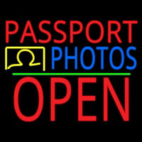 Red Passport Blue Photos With Open 1 Neonreclame