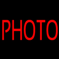 Red Photo Neonreclame