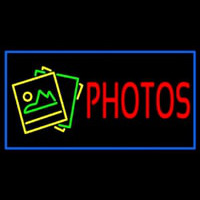 Red Photos With Logo Border Neonreclame