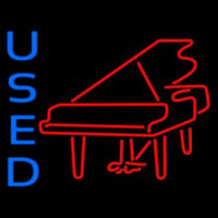 Red Piano Logo Blue Used 1 Neonreclame
