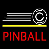 Red Pinball With Logo Neonreclame