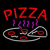 Red Pizza Logo Neonreclame