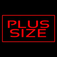 Red Plus Size Red Border Neonreclame