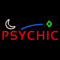 Red Psychic Block Logo Neonreclame