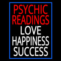 Red Psychic Readings White Love Happiness Success Neonreclame