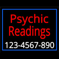 Red Psychic Readings With White Phone Number Neonreclame