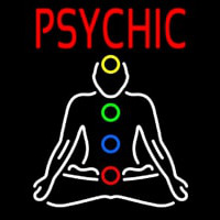 Red Psychic With Logo Neonreclame