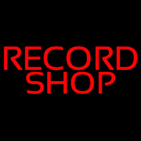 Red Record Shop Block 1 Neonreclame