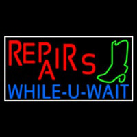Red Repairs Blue While You Wait Neonreclame